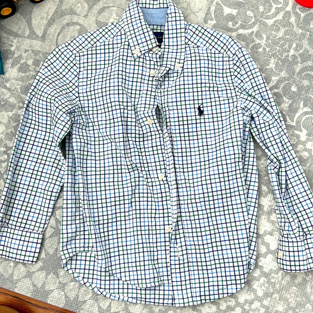 Polo long sleeve button down